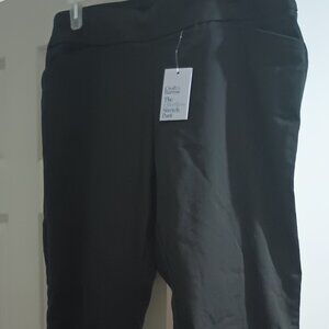 NWT Croft & Barrow Size 14 Midrise Bootcut Stretch Waist Pant